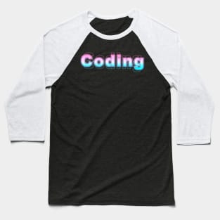 Coding Baseball T-Shirt